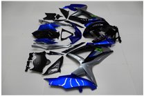 Painted street fairings in abs compatible with Suzuki Gsxr 600/750 2008 - 2010 - MXPCAV14280 2