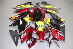 Lackierte Straße Verkleidung auf ABS kompatibel mit Aprilia RS 125 2006 - 2010 - MXPCAV14283