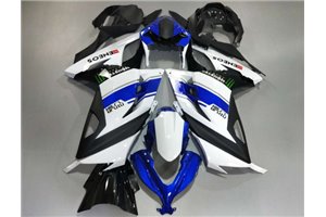 Carene stradali in abs verniciate compatibili con Kawasaki ZX Ninja 300 2013 - 2017 - MXPCAV14287