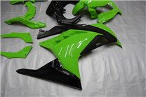 Lackierte Straße Verkleidung auf ABS kompatibel mit Kawasaki ZX Ninja 300 2013 - 2017 - MXPCAV14287 2