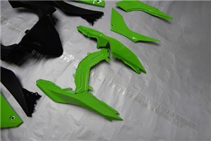 Carenados en abs pintados para la calle compatible con Kawasaki ZX Ninja 300 2013 - 2017 - MXPCAV14287