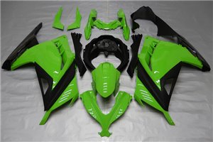 Carene stradali in abs verniciate compatibili con Kawasaki ZX Ninja 300 2013 - 2017 - MXPCAV14287