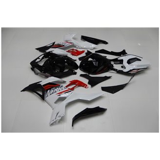 Painted street fairings in abs compatible with Kawasaki EX Ninja 400 2018 - 2022 - MXPCAV14289