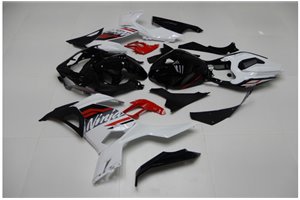 Lackierte Straße Verkleidung auf ABS kompatibel mit Kawasaki EX Ninja 400 2018 - 2022 - MXPCAV14289