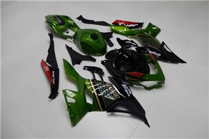 Lackierte Straße Verkleidung auf ABS kompatibel mit Kawasaki EX Ninja 400 2018 - 2022 - MXPCAV14290