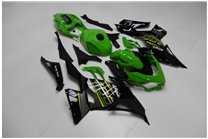 Painted street fairings in abs compatible with Kawasaki EX Ninja 400 2018 - 2022 - MXPCAV14292 2