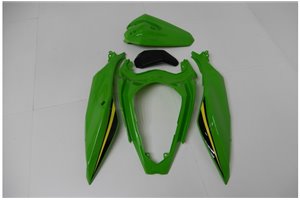 Lackierte Straße Verkleidung auf ABS kompatibel mit Kawasaki EX Ninja 400 2018 - 2022 - MXPCAV14292