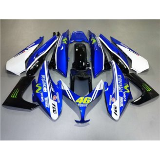 Painted street fairings in abs compatible with Yamaha T Max 500 2008 - 2011 - MXPCYT12195