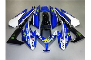 Painted street fairings in abs compatible with Yamaha T Max 500 2008 - 2011 - MXPCYT12195