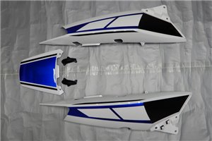 Painted street fairings in abs compatible with Yamaha T Max 500 2008 - 2011 - MXPCYT14296