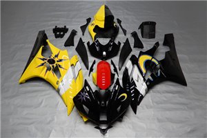 Painted street fairings in abs compatible with Yamaha R6 2006 - 2007 - MXPCAV14303