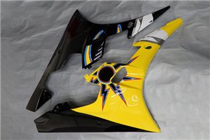 Painted street fairings in abs compatible with Yamaha R6 2006 - 2007 - MXPCAV14303