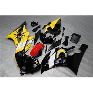 Painted street fairings in abs compatible with Yamaha R6 2006 - 2007 - MXPCAV14303