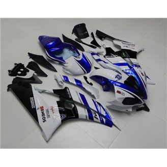 Painted street fairings in abs compatible with Yamaha R6 2006 - 2007 - MXPCAV14305