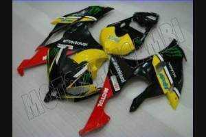 Lackierte Straße Verkleidung auf ABS kompatibel mit Yamaha R6 2008 - 2016 - MXPCAV2154