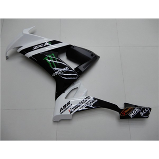 Carene stradali in abs verniciate compatibili con Kawasaki ZX10R 2008 - 2009 - MXPCAV14311