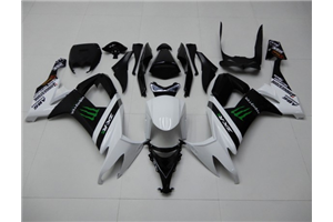 Carene stradali in abs verniciate compatibili con Kawasaki ZX10R 2008 - 2009 - MXPCAV14311