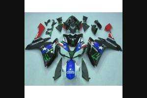 Lackierte Straße Verkleidung auf ABS kompatibel mit Yamaha R1 2007 - 2008 - MXPCAV2158