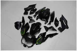 Lackierte Straße Verkleidung auf ABS kompatibel mit Kawasaki EX Ninja 400 2018 - 2022 - MXPCAV14292