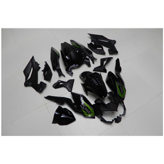 Painted street fairings in abs compatible with Kawasaki EX Ninja 400 2018 - 2022 - MXPCAV14292