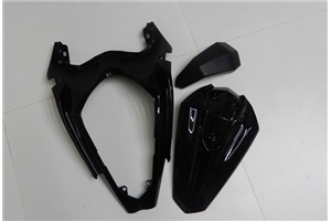 Lackierte Straße Verkleidung auf ABS kompatibel mit Kawasaki EX Ninja 400 2018 - 2022 - MXPCAV14292