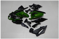 Carene stradali in abs verniciate compatibili con Kawasaki EX Ninja 400 2018 - 2022 - MXPCAV14334 2