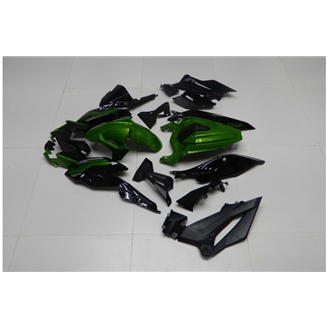 Painted street fairings in abs compatible with Kawasaki EX Ninja 400 2018 - 2022 - MXPCAV14334