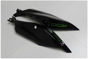 Lackierte Straße Verkleidung auf ABS kompatibel mit Kawasaki EX Ninja 400 2018 - 2022 - MXPCAV14334
