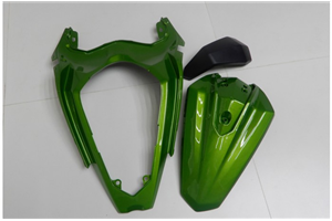 Lackierte Straße Verkleidung auf ABS kompatibel mit Kawasaki EX Ninja 400 2018 - 2022 - MXPCAV14334