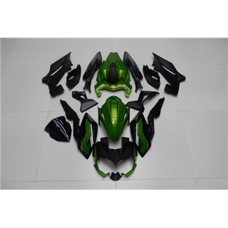 Lackierte Straße Verkleidung auf ABS kompatibel mit Kawasaki EX Ninja 400 2018 - 2022 - MXPCAV14334