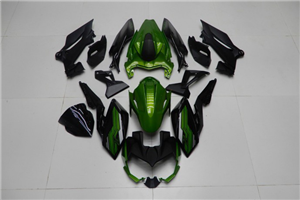 Painted street fairings in abs compatible with Kawasaki EX Ninja 400 2018 - 2022 - MXPCAV14334