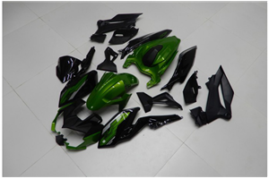 Painted street fairings in abs compatible with Kawasaki EX Ninja 400 2018 - 2022 - MXPCAV14334