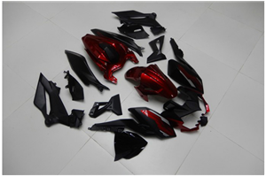 Carenage en abs pour la roue avec peinture compatible avec Kawasaki EX Ninja 400 2018 - 2022 - MXPCAV14334