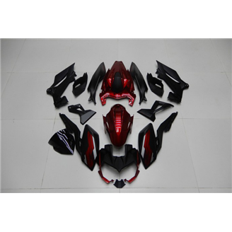 Painted street fairings in abs compatible with Kawasaki EX Ninja 400 2018 - 2022 - MXPCAV14334