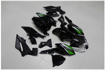 Painted street fairings in abs compatible with Kawasaki EX Ninja 400 2018 - 2022 - MXPCAV14336