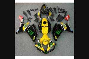 Lackierte Straße Verkleidung auf ABS kompatibel mit Yamaha R1 2007 - 2008 - MXPCAV2159