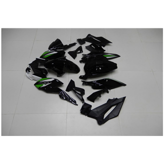 Painted street fairings in abs compatible with Kawasaki EX Ninja 400 2018 - 2022 - MXPCAV14336