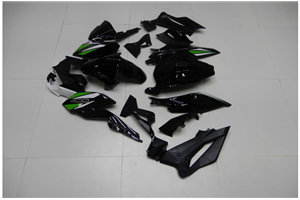 Painted street fairings in abs compatible with Kawasaki EX Ninja 400 2018 - 2022 - MXPCAV14336