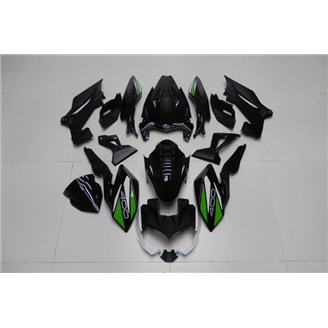 Lackierte Straße Verkleidung auf ABS kompatibel mit Kawasaki EX Ninja 400 2018 - 2022 - MXPCAV14336