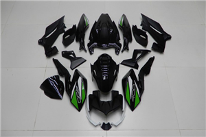 Painted street fairings in abs compatible with Kawasaki EX Ninja 400 2018 - 2022 - MXPCAV14336