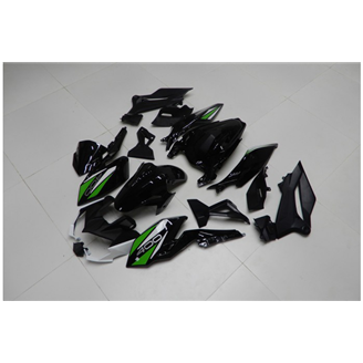 Painted street fairings in abs compatible with Kawasaki EX Ninja 400 2018 - 2022 - MXPCAV14336