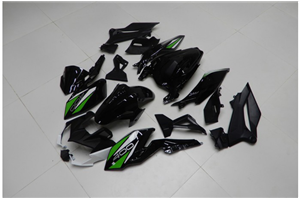 Painted street fairings in abs compatible with Kawasaki EX Ninja 400 2018 - 2022 - MXPCAV14336