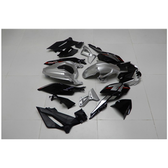Painted street fairings in abs compatible with Kawasaki EX Ninja 400 2018 - 2022 - MXPCAV14337