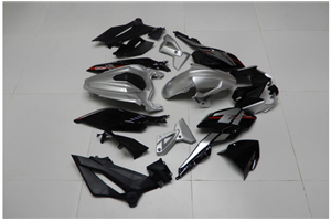 Lackierte Straße Verkleidung auf ABS kompatibel mit Kawasaki EX Ninja 400 2018 - 2022 - MXPCAV14337