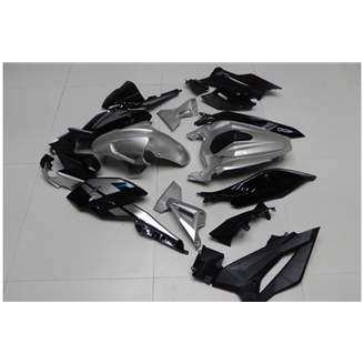 Painted street fairings in abs compatible with Kawasaki EX Ninja 400 2018 - 2022 - MXPCAV14337