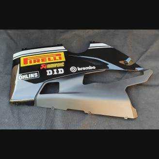 Painted street fairings in abs compatible with Ducati Panigale V4 V4S for Akrapovic exhaust 2020 -2021 - MXPCAV12786