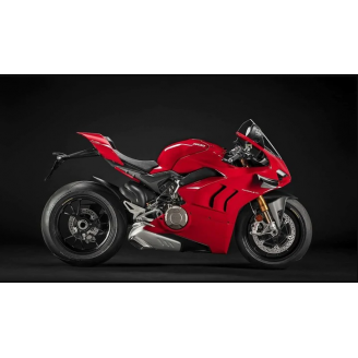 Painted street fairings in abs compatible with Ducati Panigale V4 V4S for Akrapovic exhaust 2020 - 2021 - MXPCAV12378