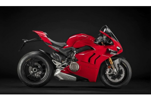 Carene stradali in abs verniciate compatibili con Ducati Panigale V4R per scarico Akrapovic 2020 - 2021- MXPCAV11956