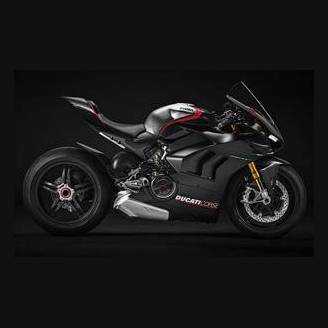 Painted street fairings in abs compatible with Ducati Panigale V4 V4S for Akrapovic exhaust 2020 -2021 - MXPCAV12832