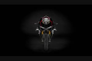 Carene stradali in abs verniciate per Ducati Panigale V4 V4S per scarico Akrapovic 2020 - 2021 - MXPCAV12832